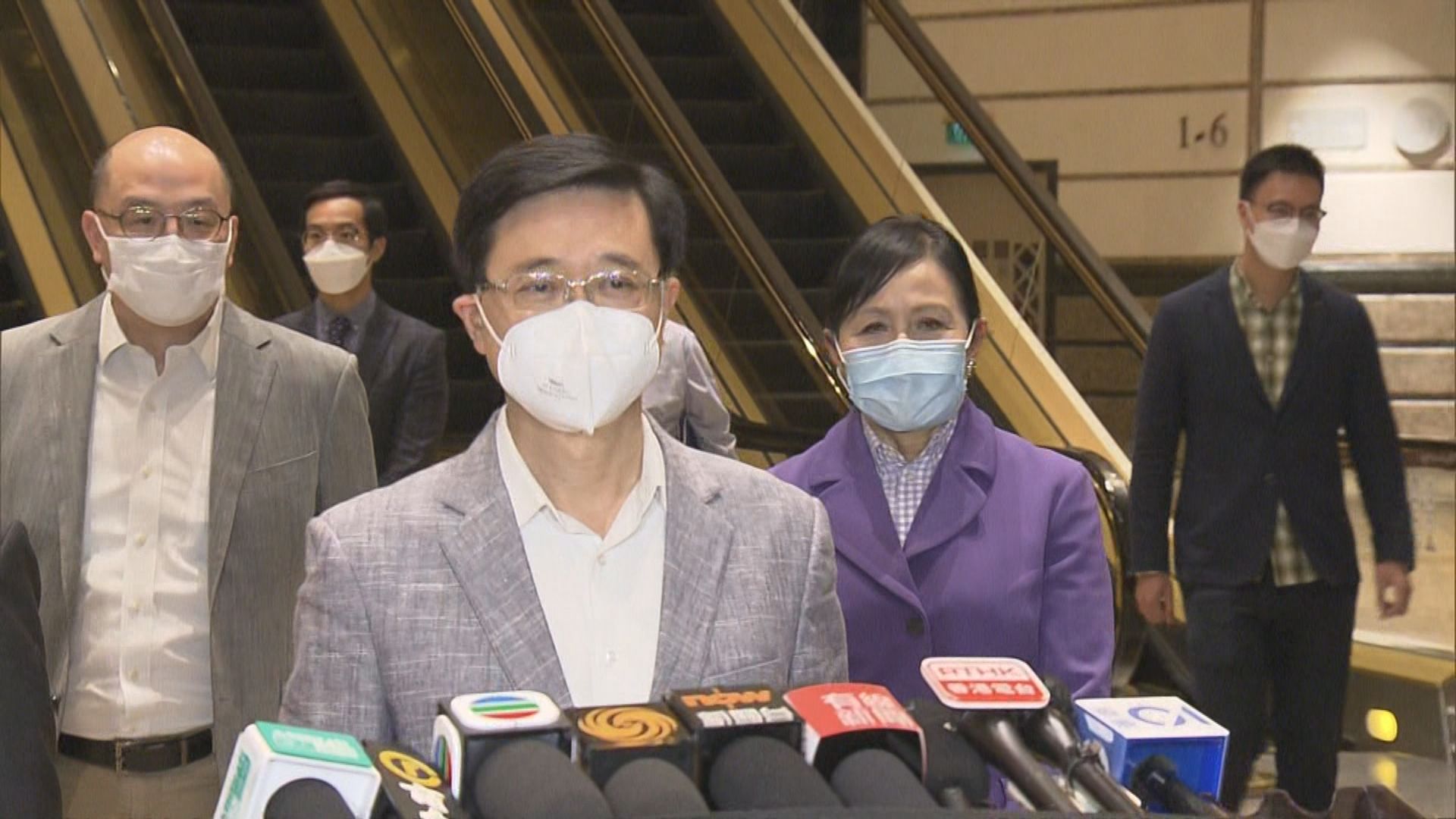 李家超：已收約300名選委提名