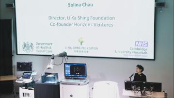 李嘉誠基金會向劍橋大學及史丹福大學　捐贈肝癌無創組織碎化儀器
