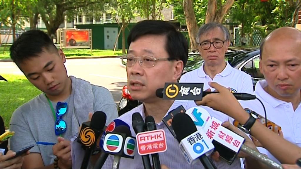 李家超：暫未有資料證明林子健被帶走