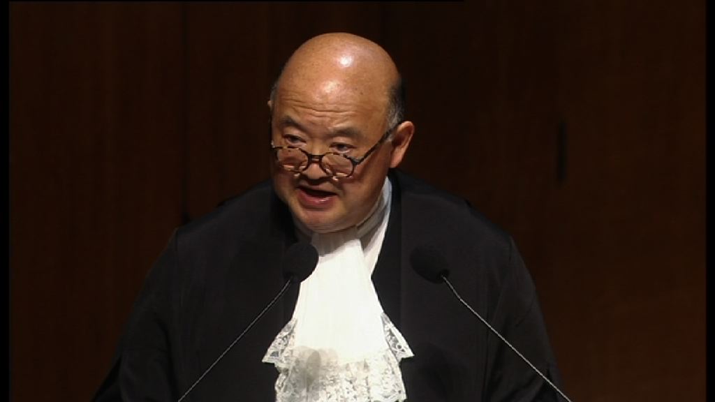 馬道立：無理批評法治對社會並無好處