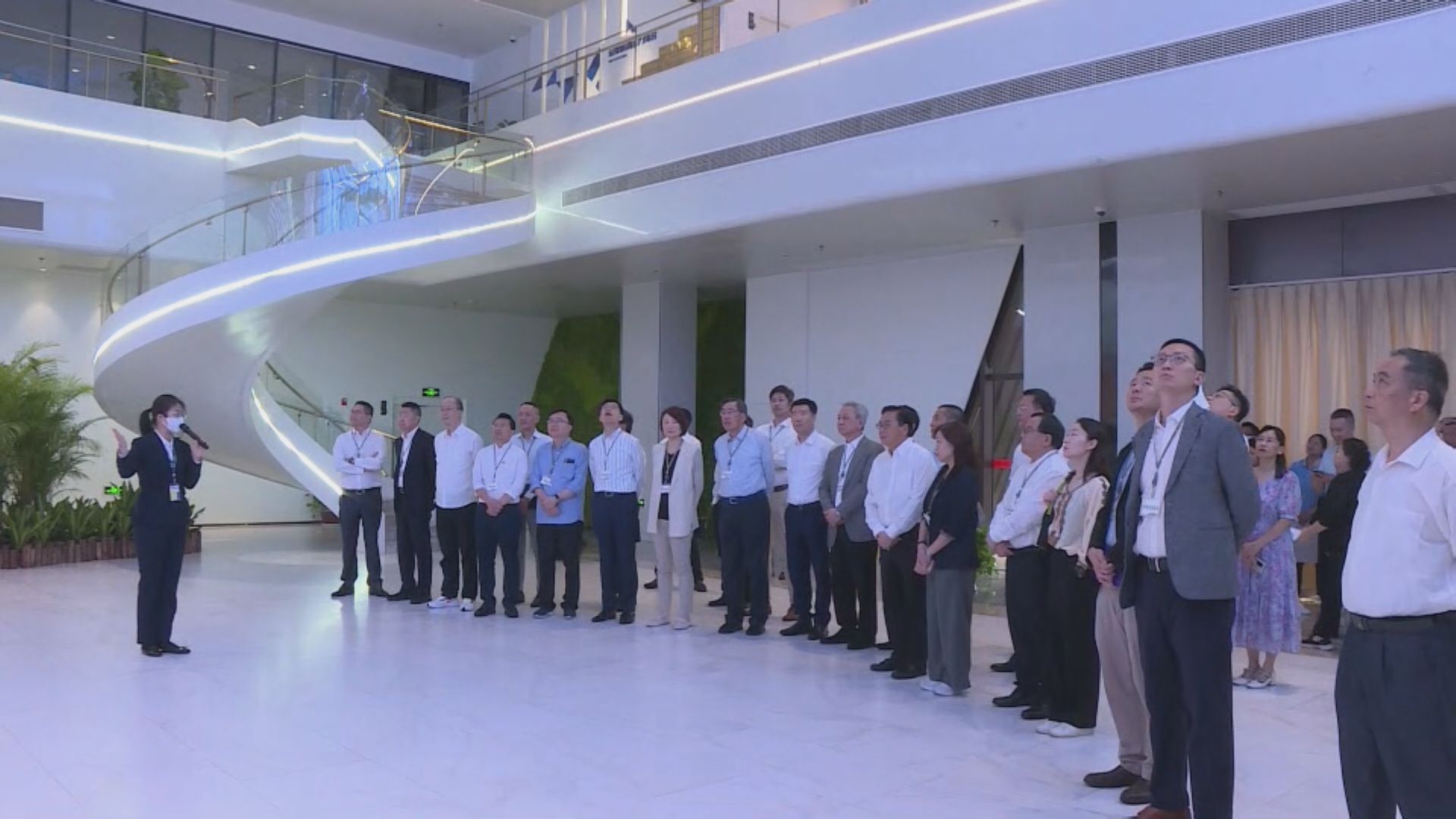 立法會代表團最後一日行程 梁君彥稱會將成果撰成報告交予政府