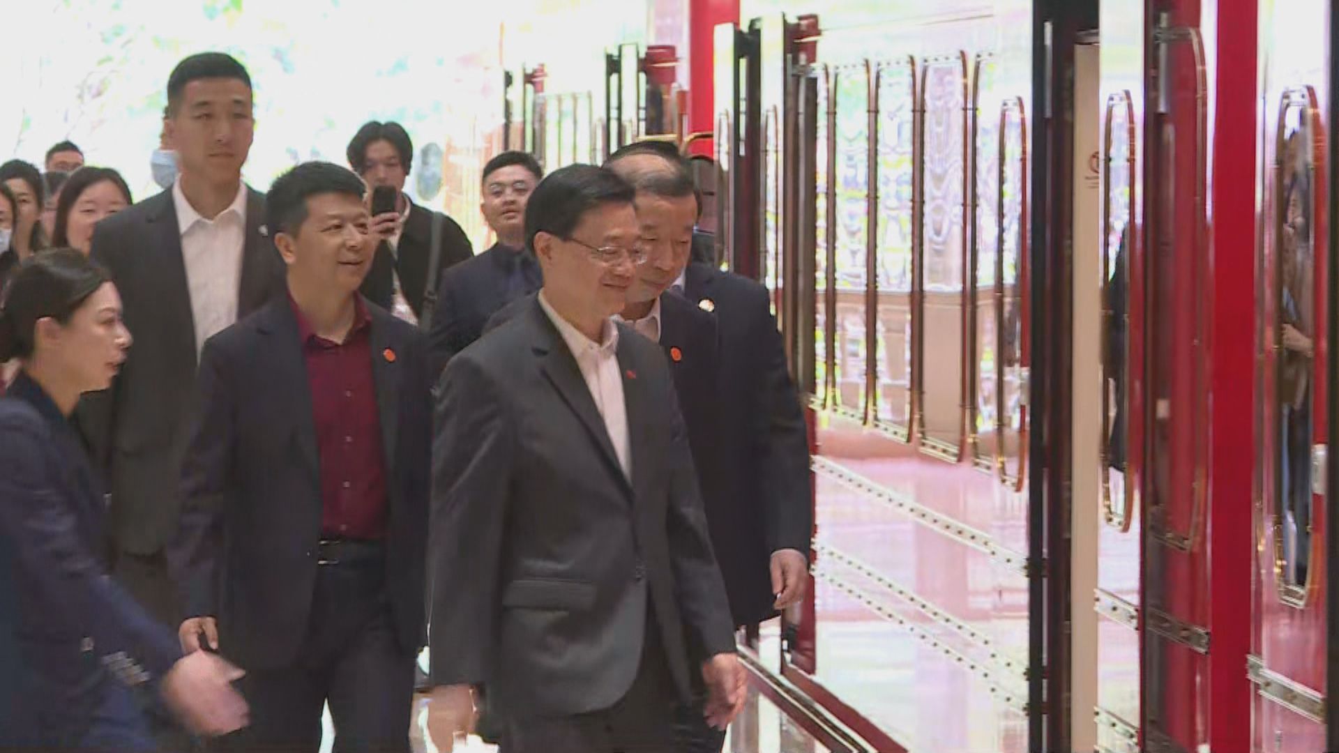 李家超率議員　了解香港東莞貨物聯運服務合作