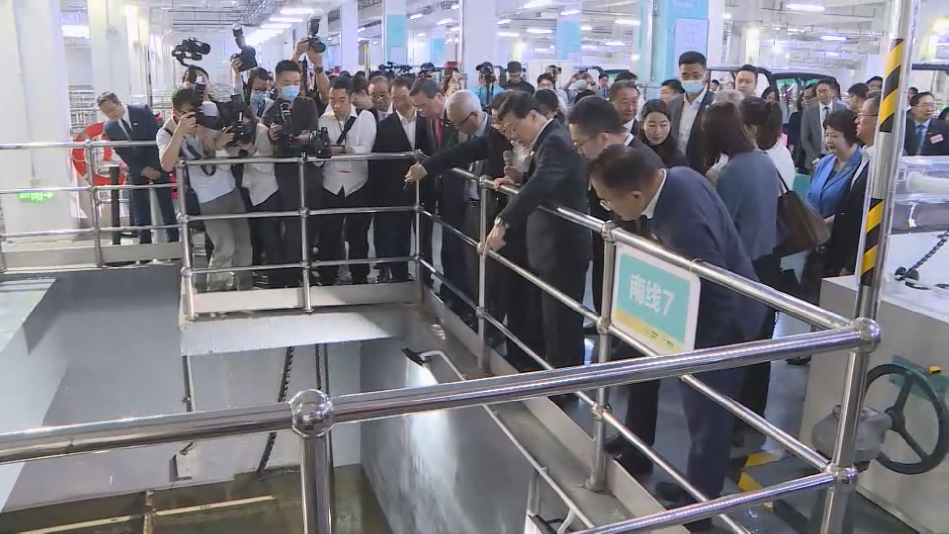 大灣區訪問團最後一日　參觀廣州淨水廠