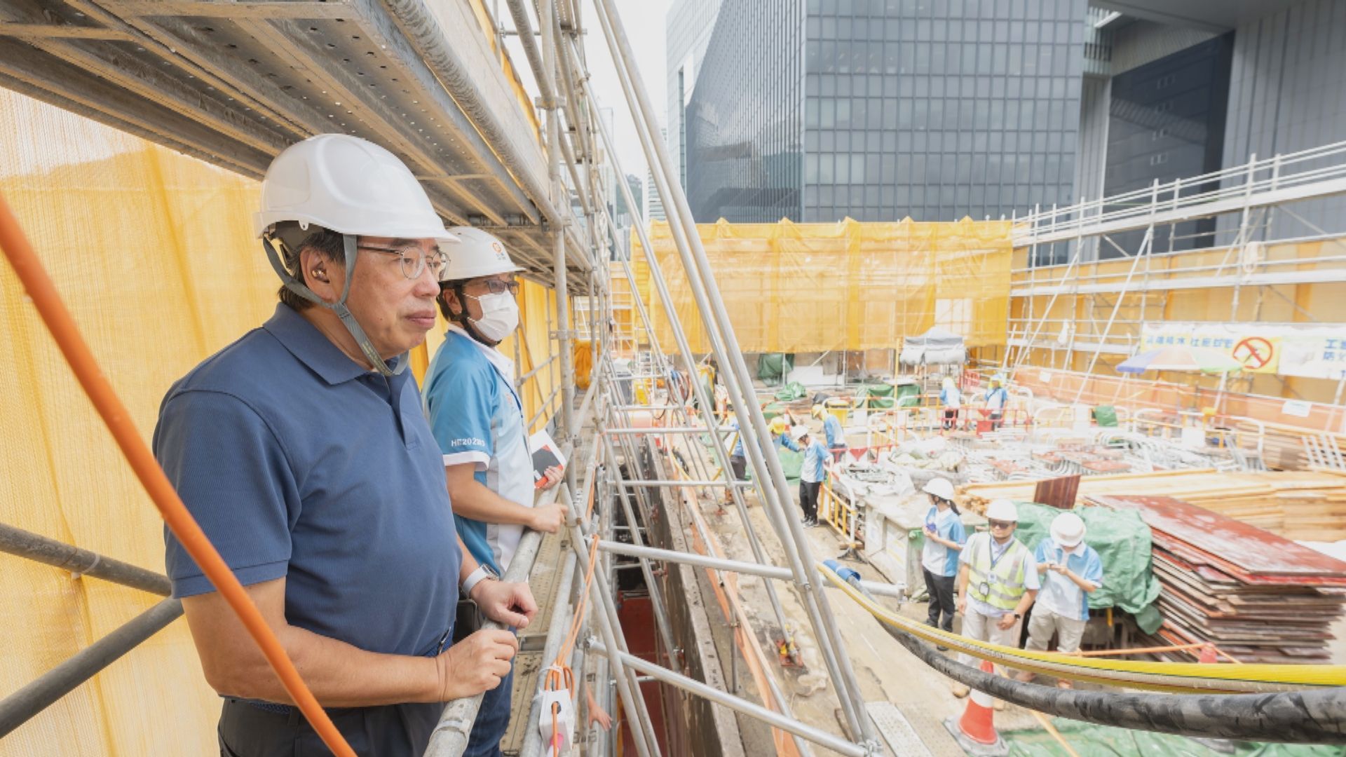立法會大樓擴建工程進度略受今年雨量影響