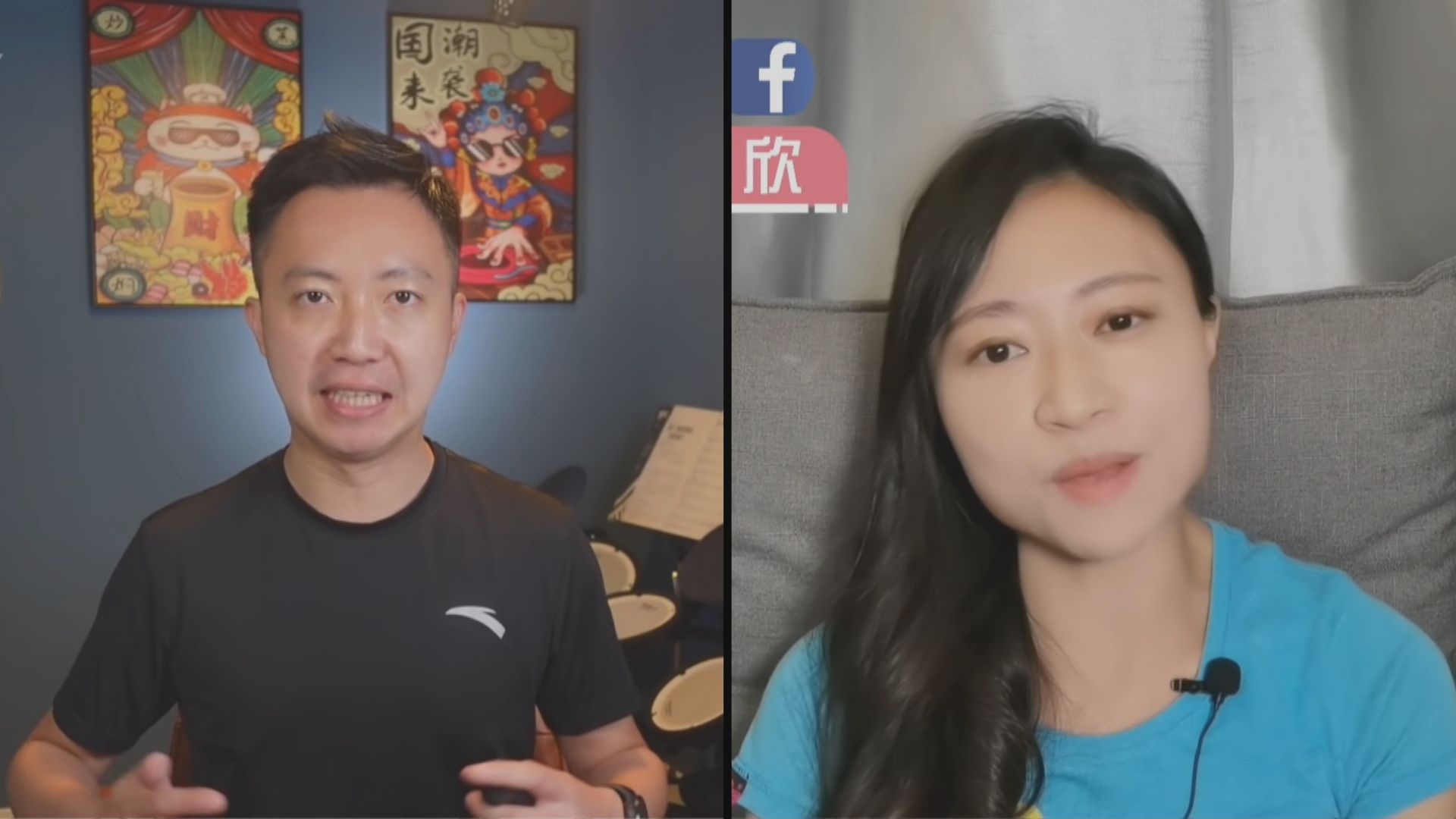 李梓敬陳穎欣：網上人氣助選情　進入議會後不會調整政治立場