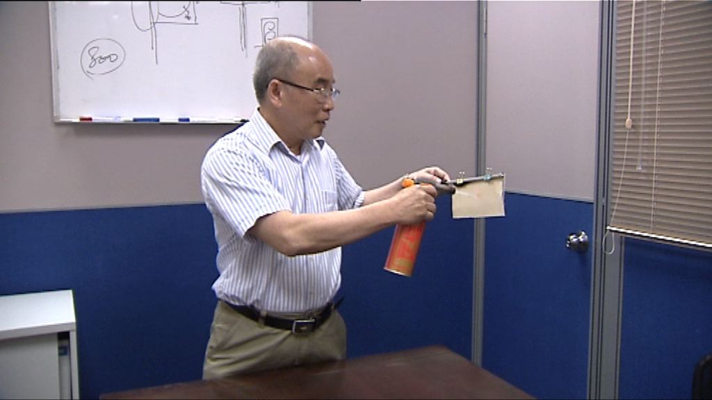 林振敏：主辦單位應一早採購合規格物料