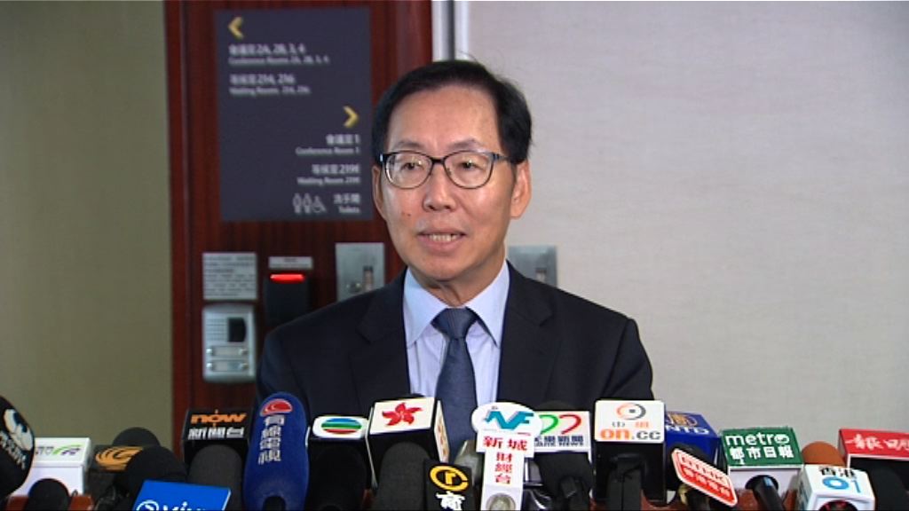 陳健波相信議員尊重裁決　不擔心會出現衝擊