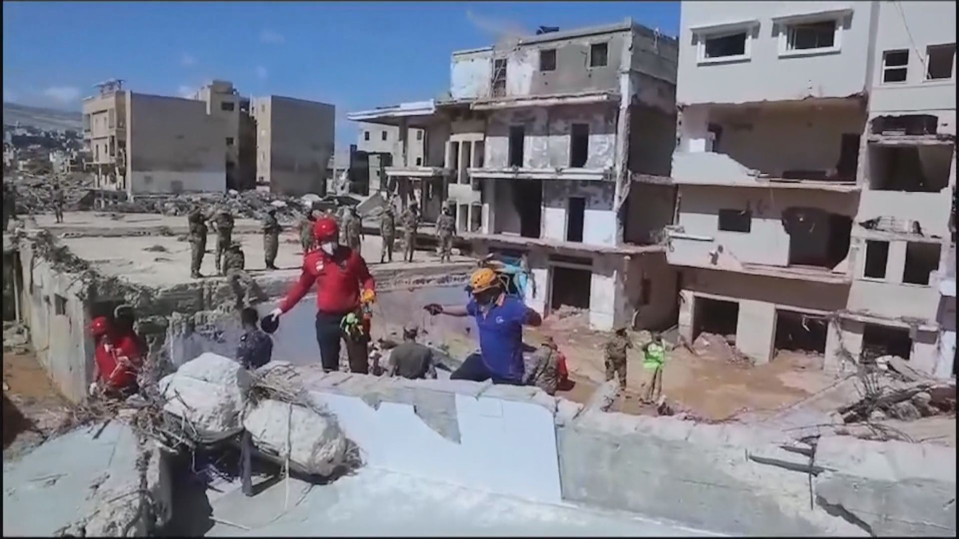 利比亞東部風災水災死亡人數或增至兩萬