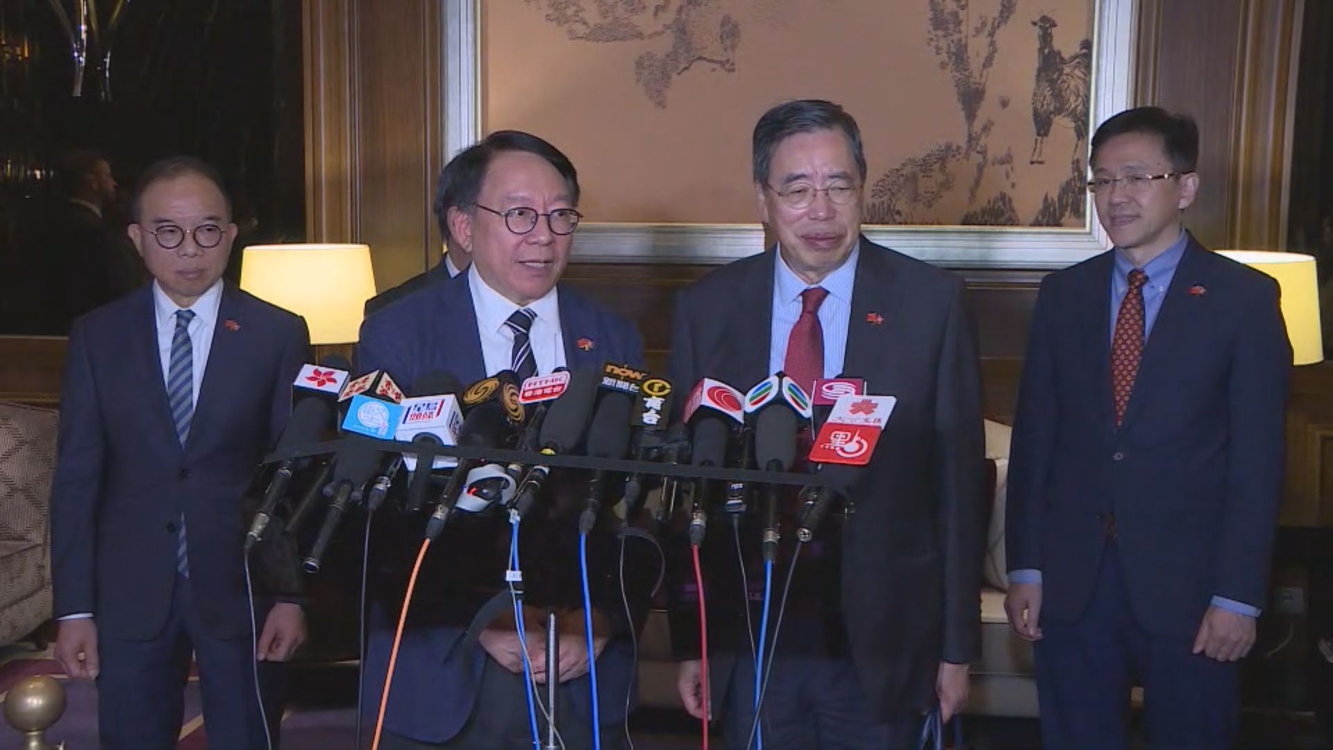 【足本全片】政務司司長陳國基深圳見傳媒