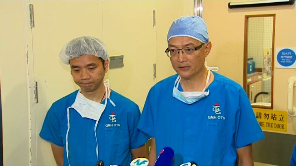 鄧桂思完成第二次肝臟移植手術