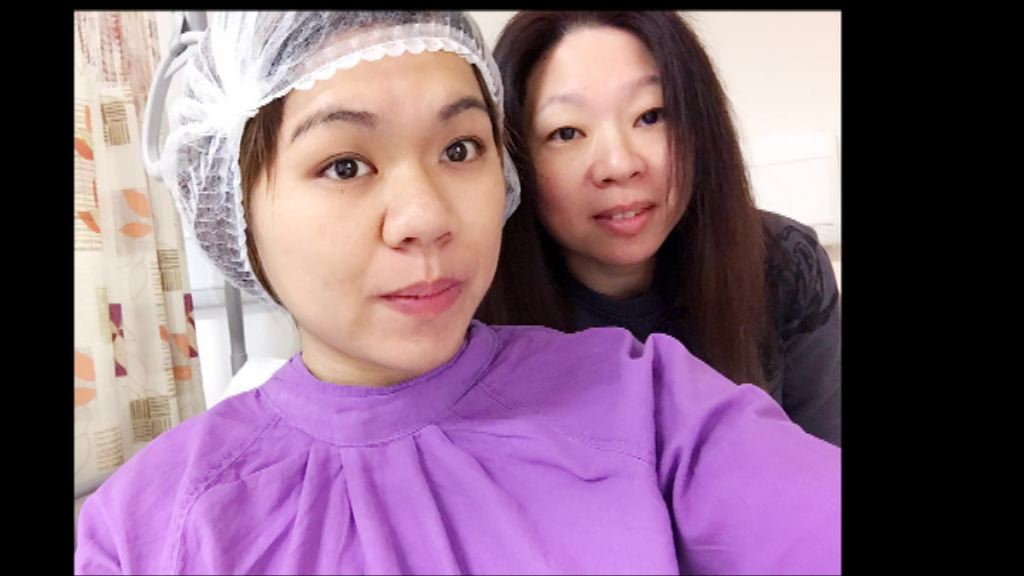 捐肝予鄧桂思　捐贈者：獲家人支持