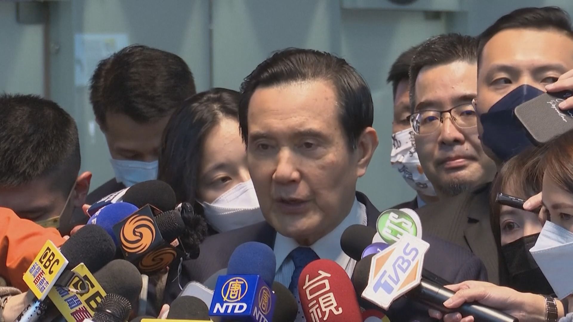 馬英九率團抵達大陸　指希望透過年青人改善兩岸氛圍