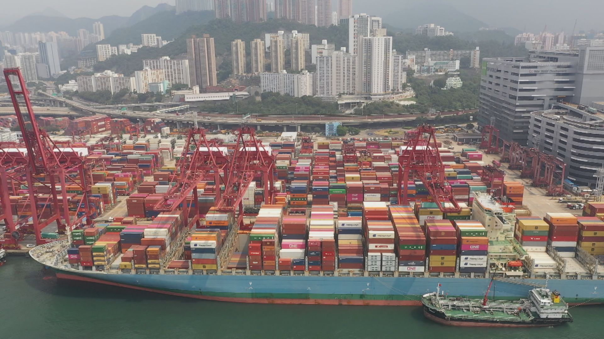 中美貿戰全球貨運減　陳美寶：研與大灣區港口建立跨境物流通道