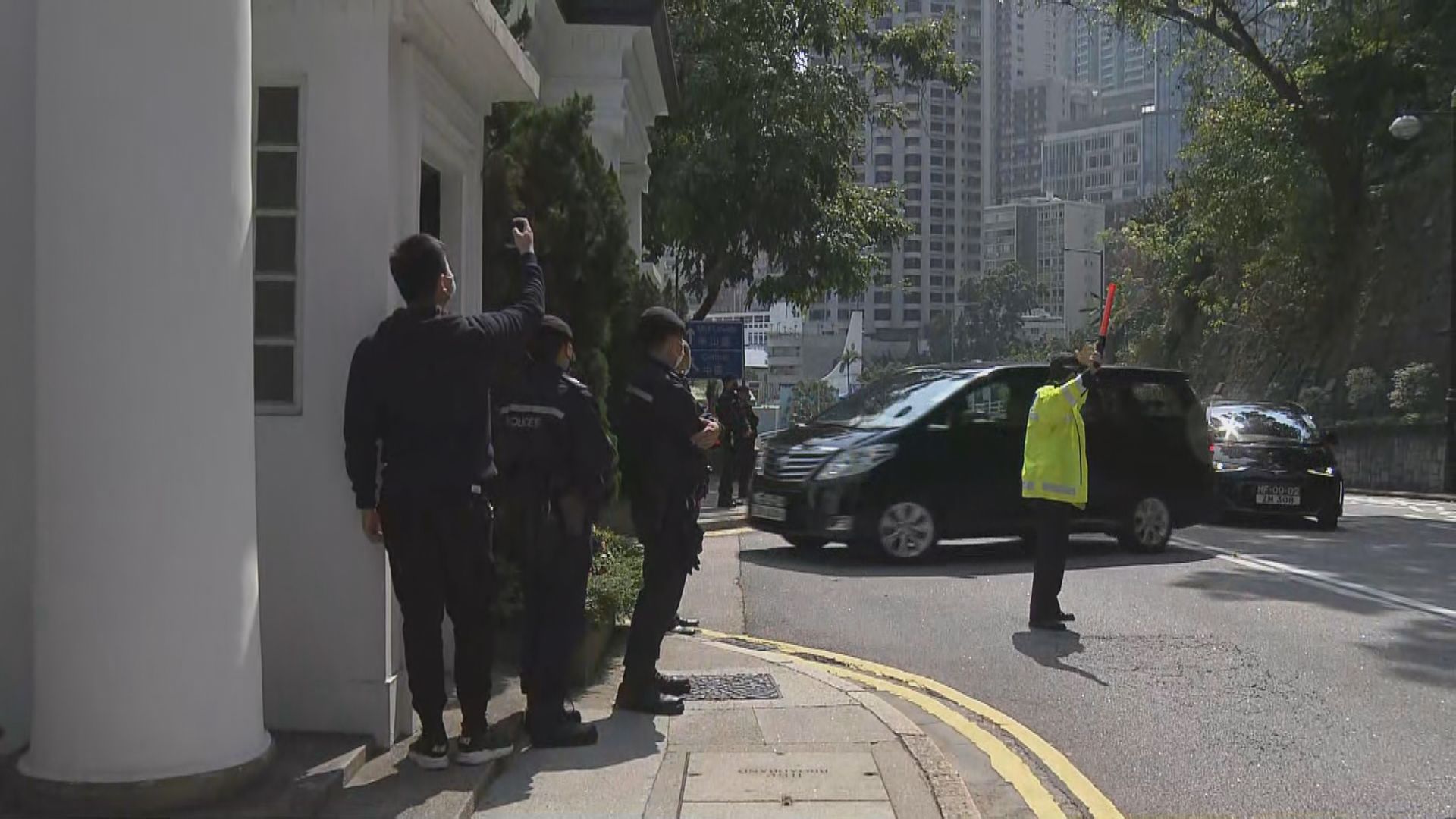 澳門特首賀一誠訪港　到禮賓府與李家超會面