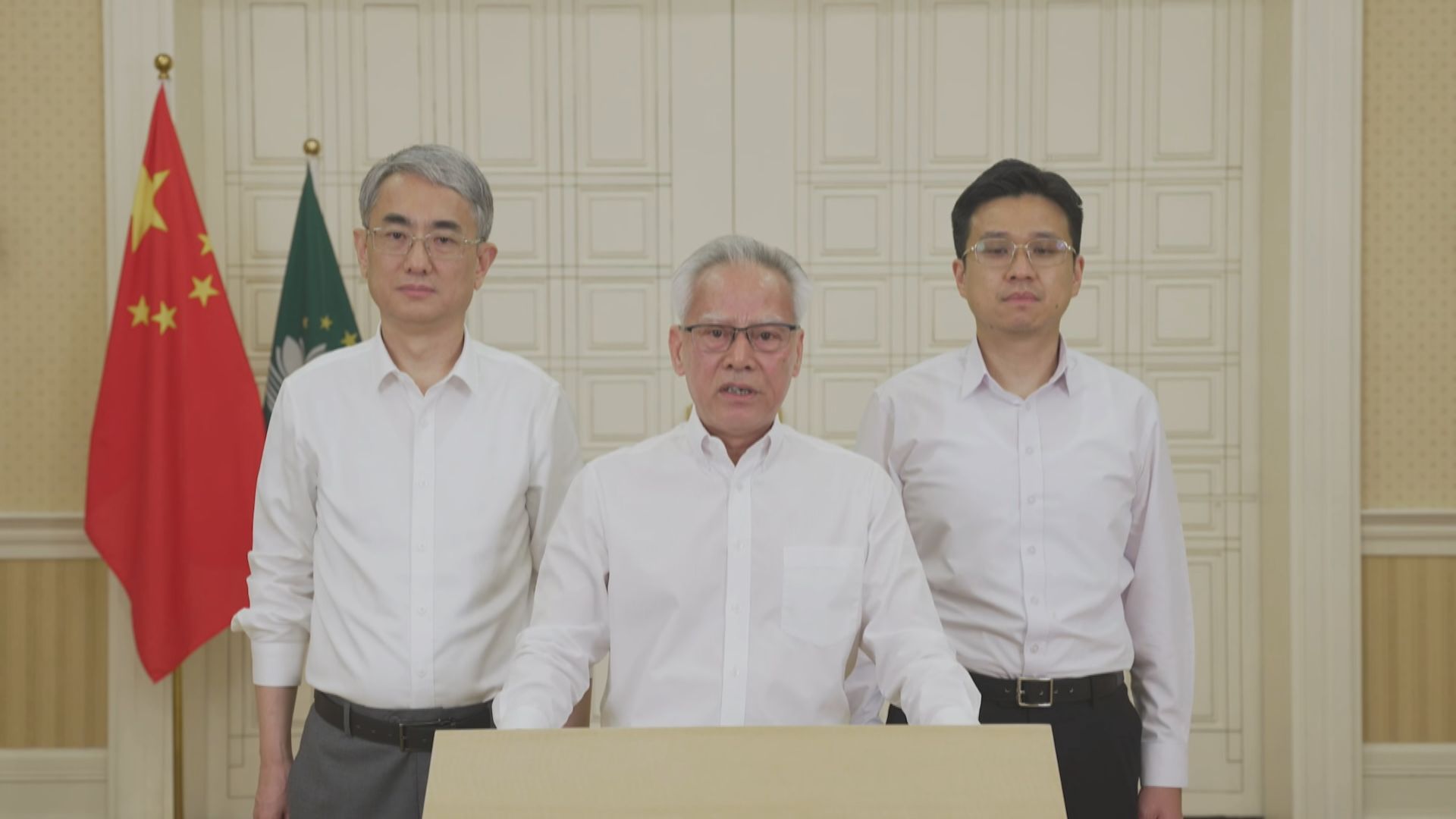 澳門立法會選舉｜岑浩輝祝賀立法會選舉當選人(陳佩彤報道)