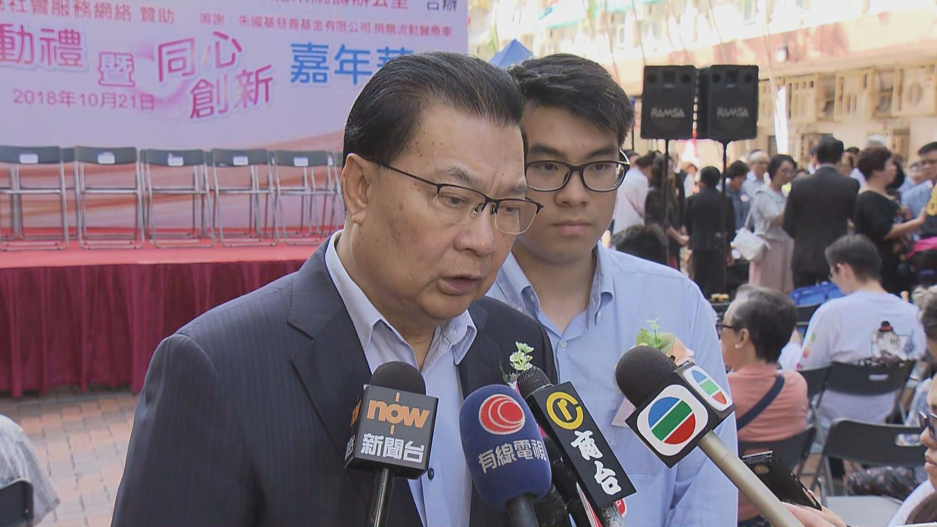 全國人大常委譚耀宗：勿胡亂猜測鄭曉松身亡