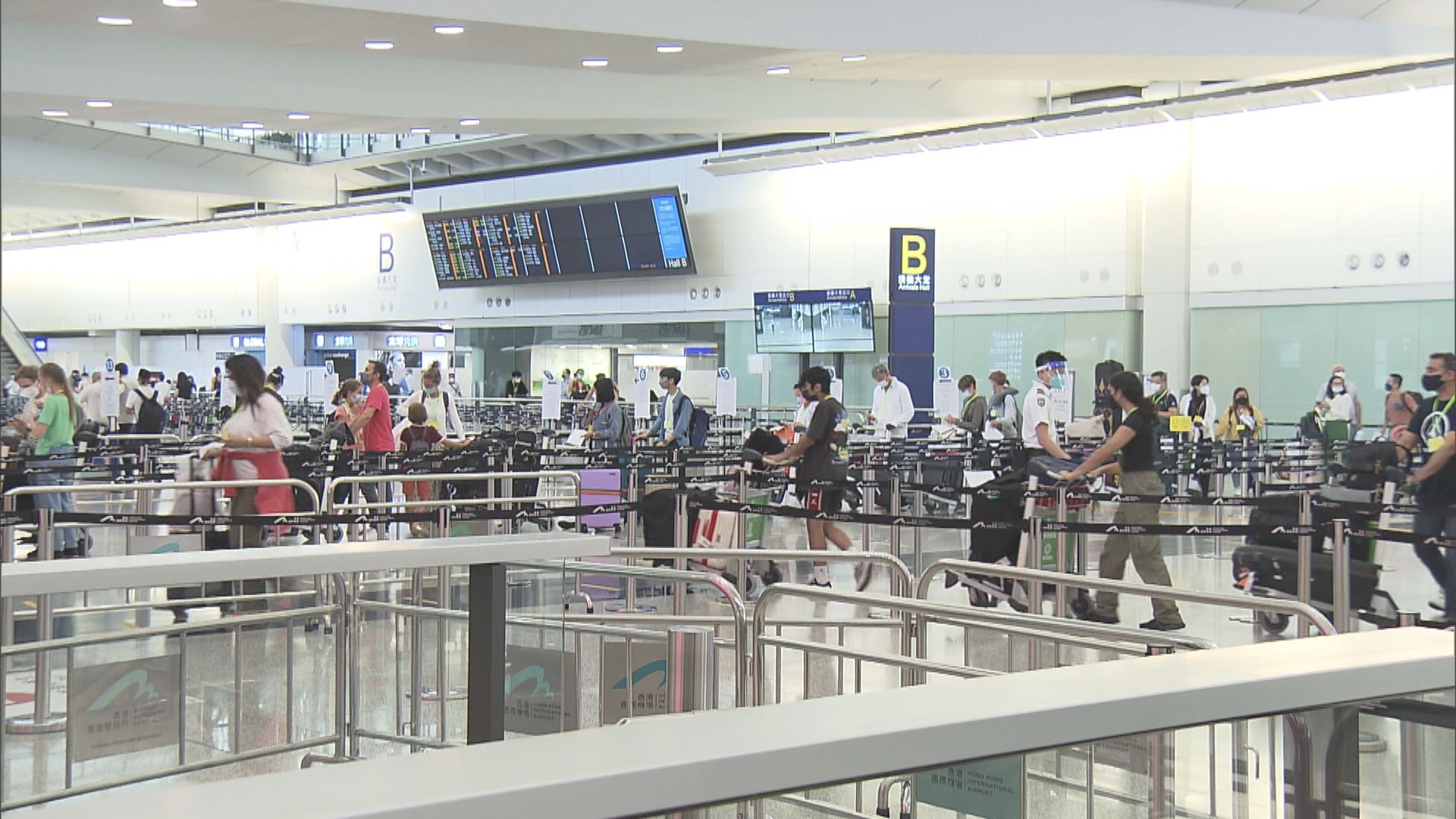 周六起內地及澳門經機場抵港人士毋須「檢測待行」