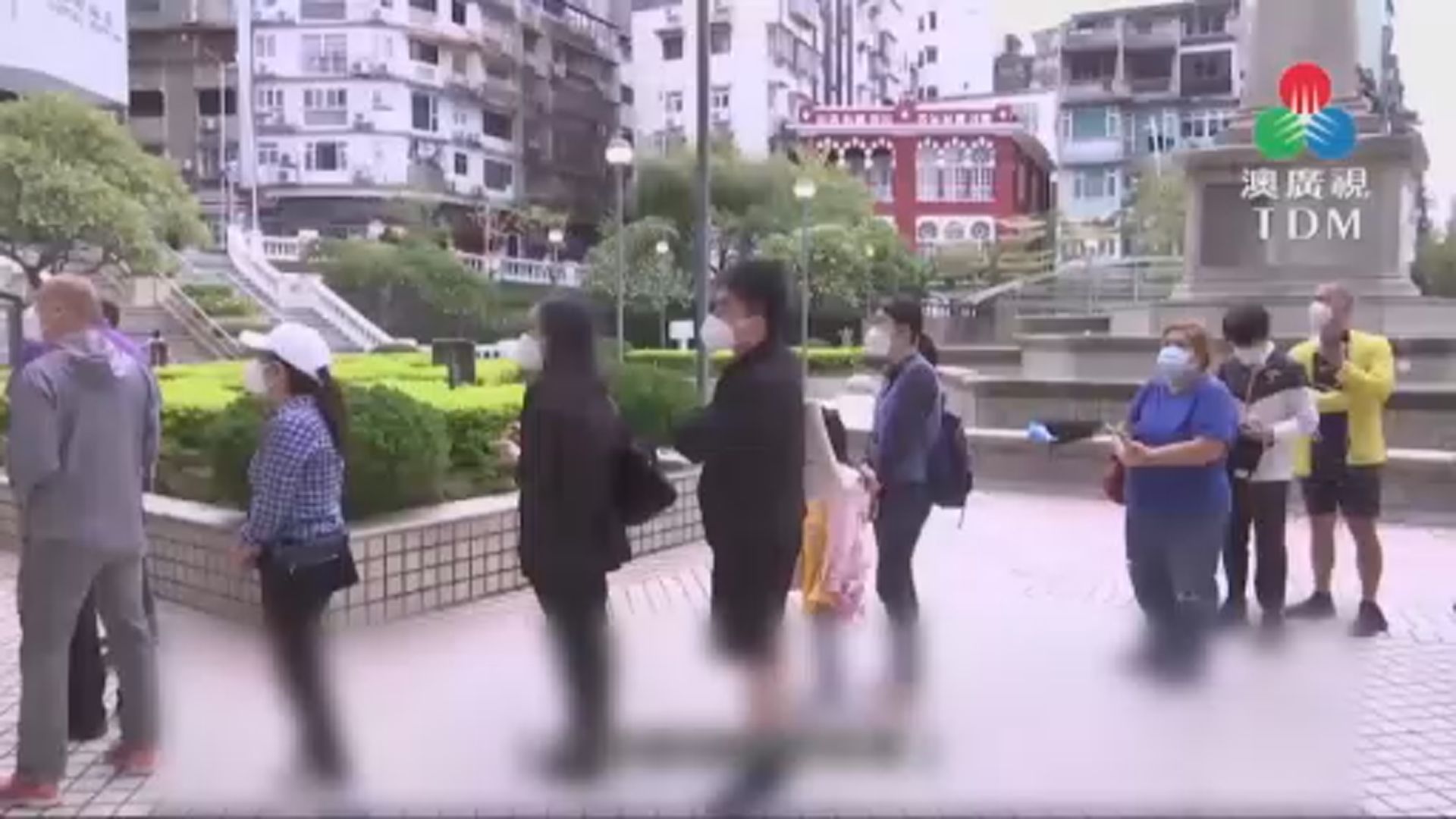 澳門三號風球展開全民檢測