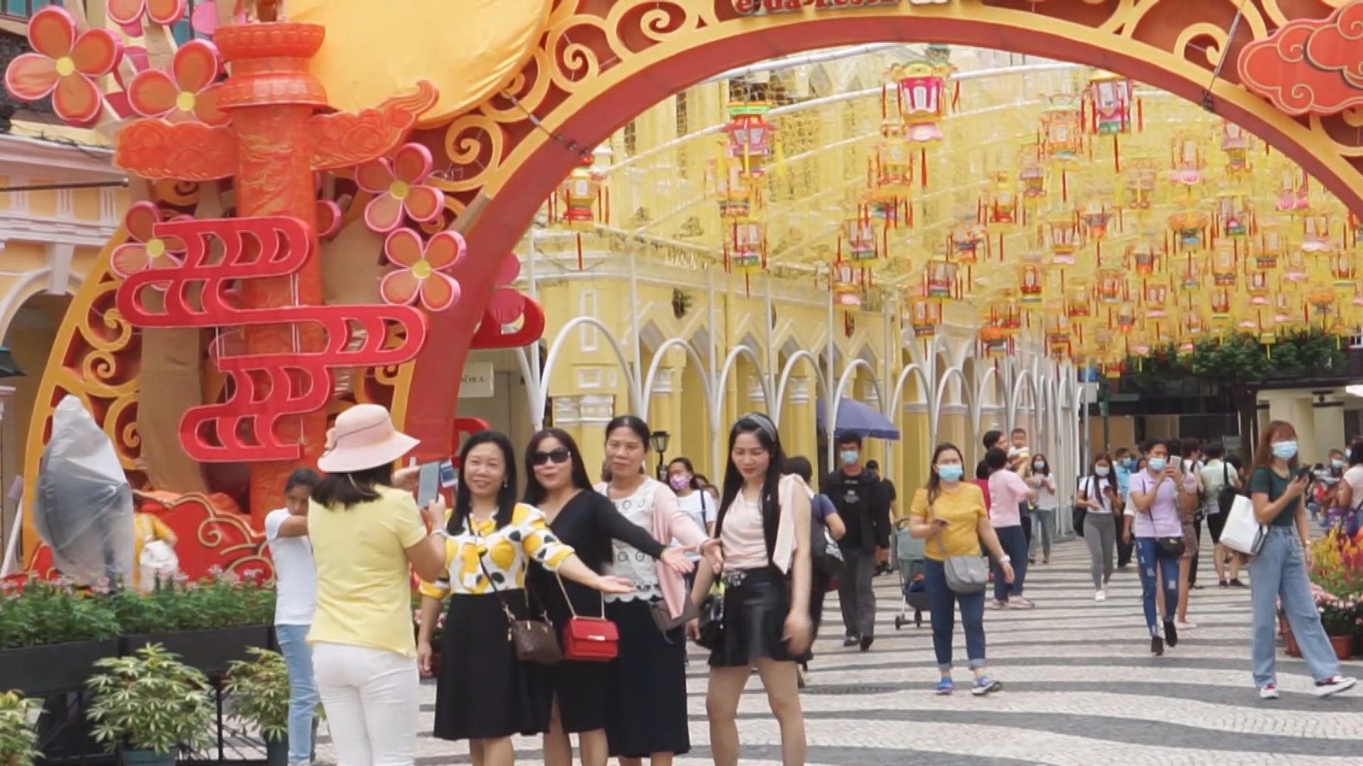 十一黃金周首日　澳門市面旅客不多