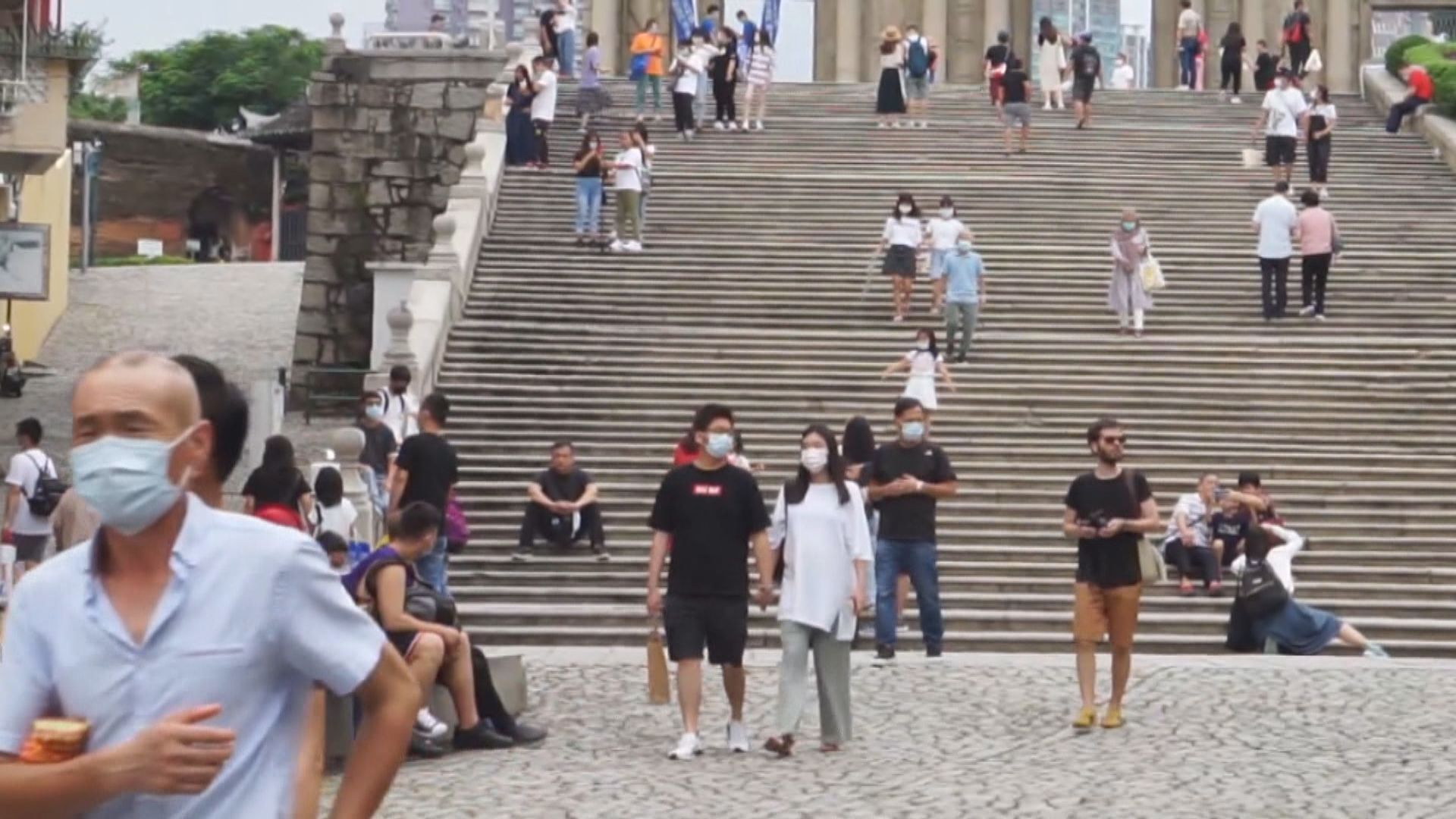 十一黃金周前三天入境澳門的內地旅客按年跌86%