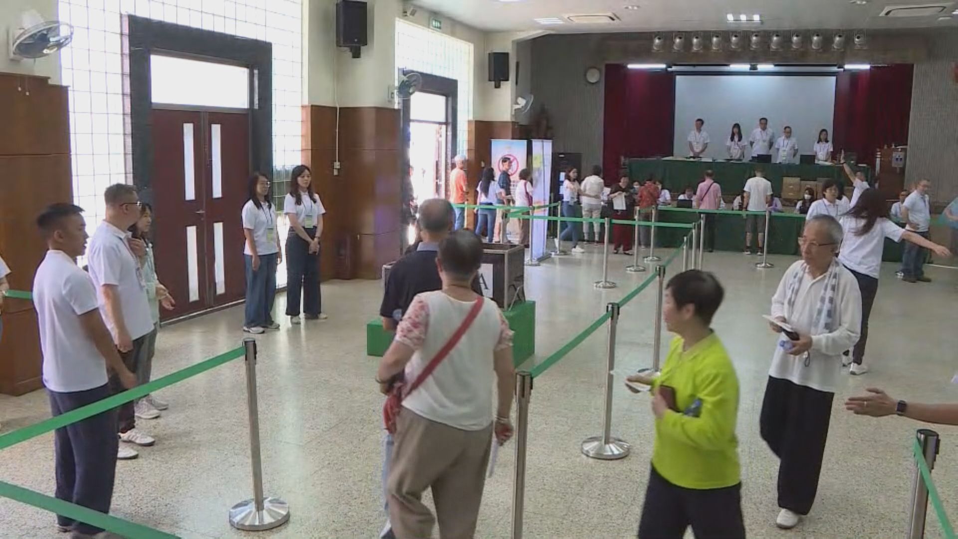 澳門立法會選舉投票晚上九時結束　開始點票程序(陳佩彤報道)