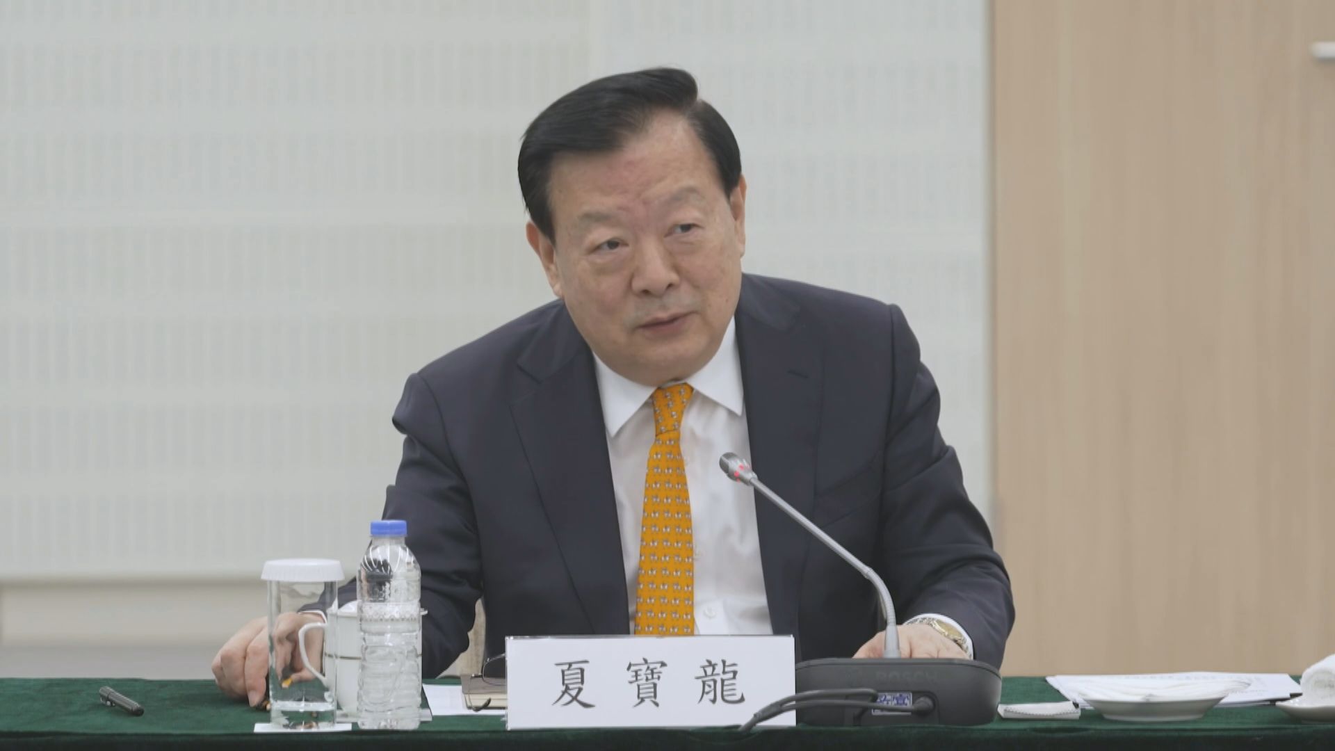 夏寶龍提四點希望　澳門特首岑浩輝稱會以此落實施政