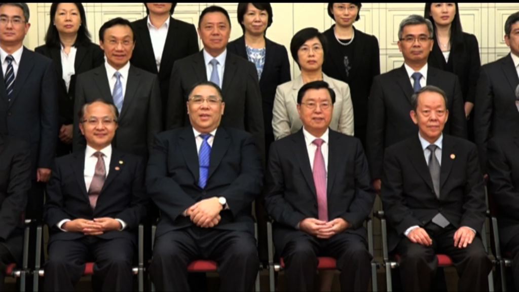 張德江到訪澳門　指一國兩制全面貫徹
