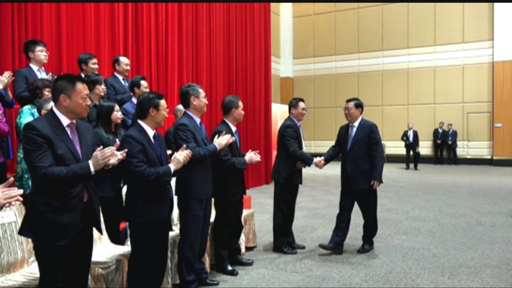 張德江將與澳門立法會全體議員見面