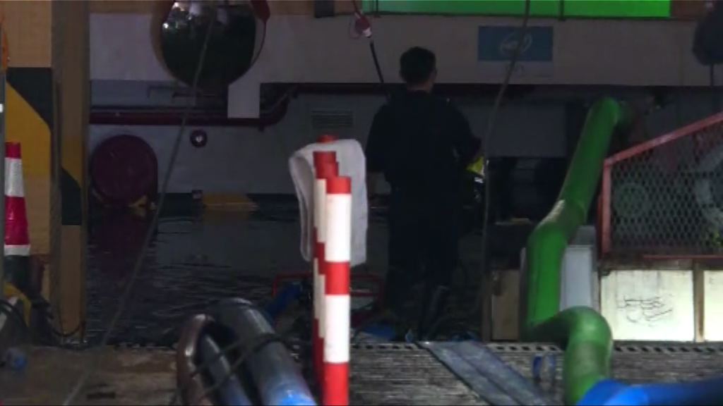 天鴿吹襲　澳門有人報稱被困淹浸地下停車場