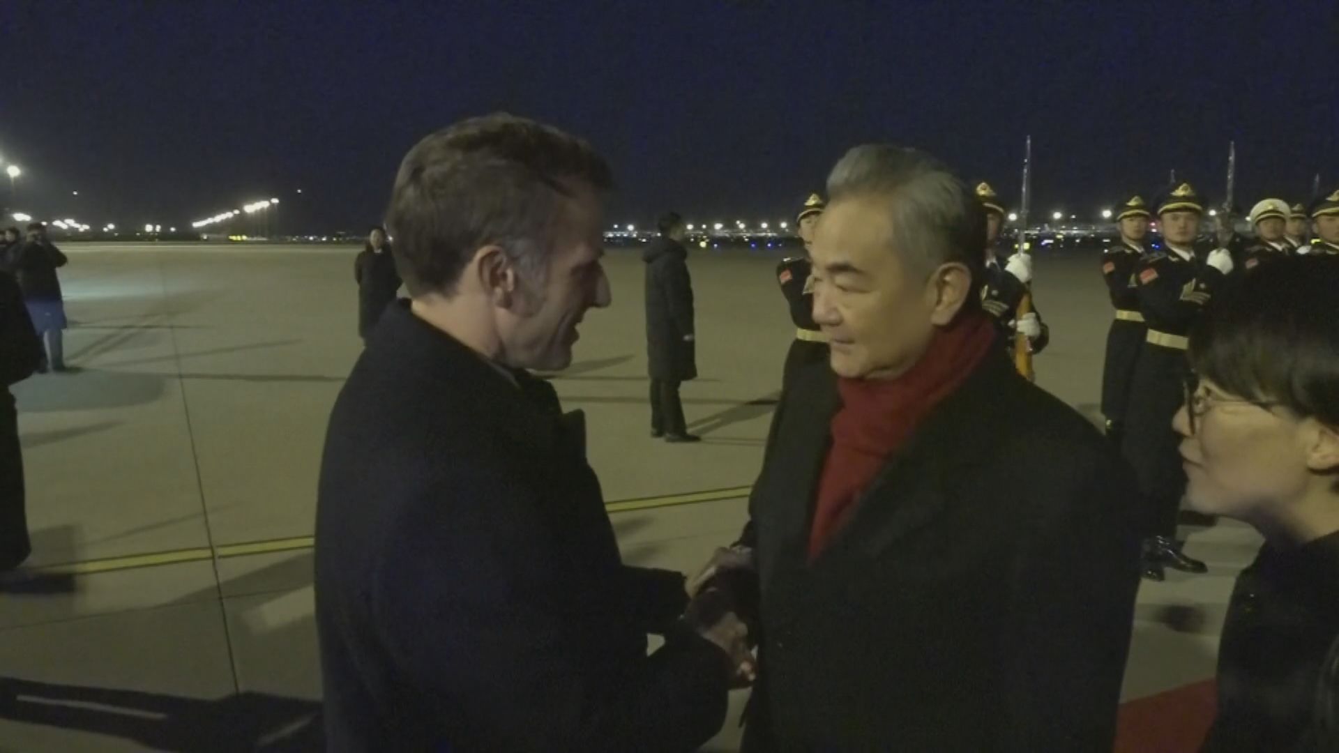 馬克龍展開一連三日訪華行程