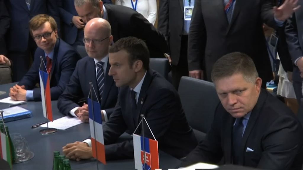 馬克龍晤東歐領袖未能縮窄分歧