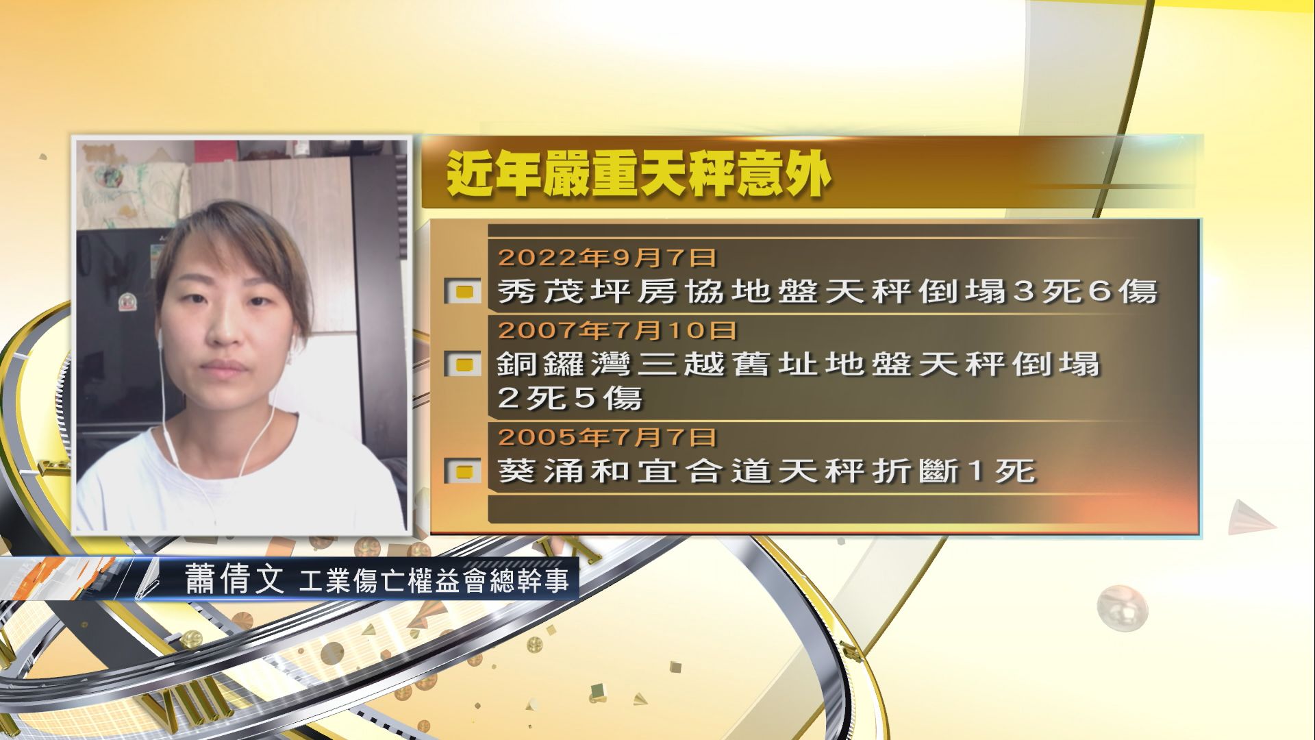 【時事全方位】安達臣道地盤塌天秤