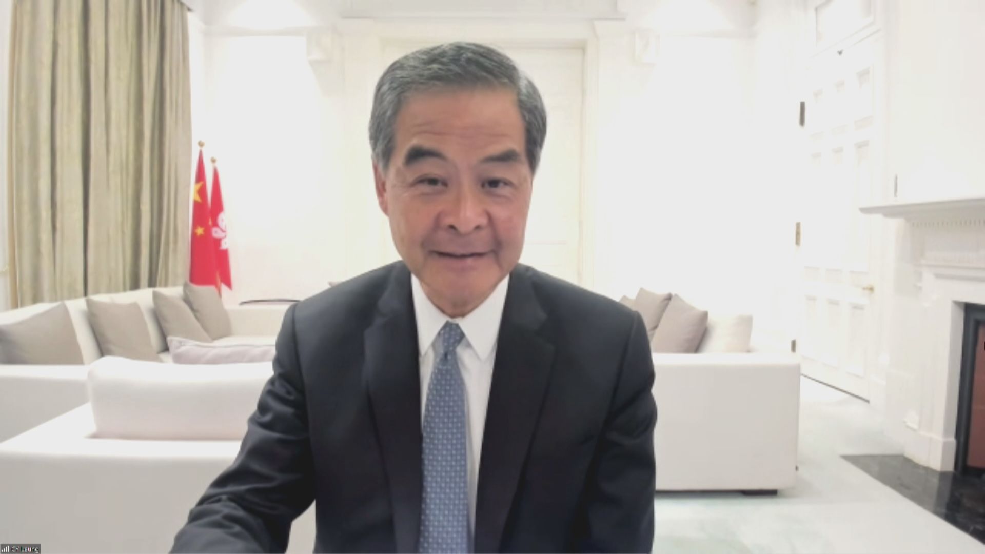 梁振英：新班子未來一年應主力發展經濟