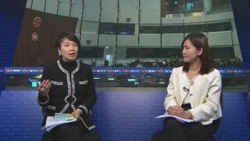 【23條立法】梁美芬：外國人犯法時若非在港 或牽涉外事等問題