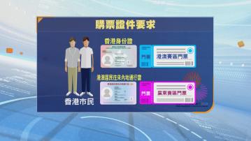 全運會香港賽區一半門票安排線下發售　楊德強：為方便市民