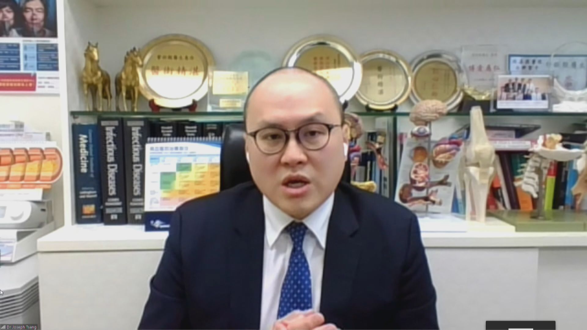 曾祈殷：一般市民難自行採集鼻咽拭子樣本