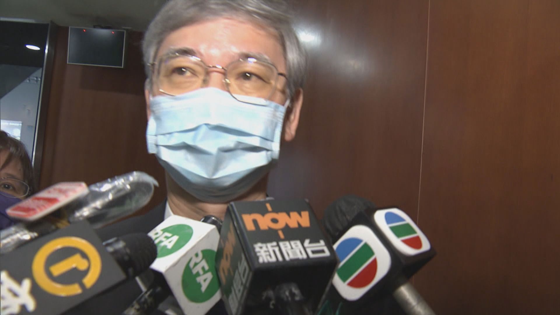 羅致光沒回應當初公布外傭強制接種疫苗是否太草率