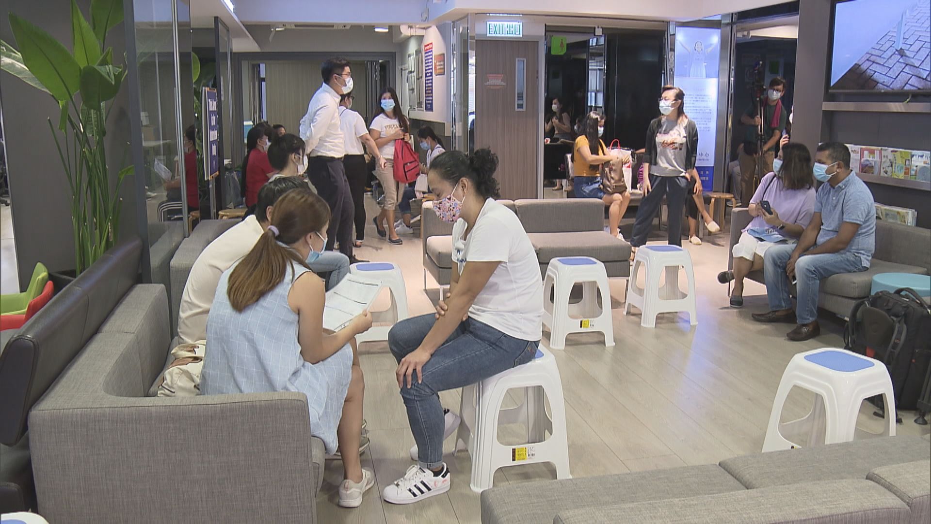 入住中介宿舍外傭今起可免費檢測一次　中介公司指歡迎