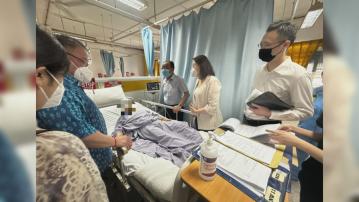 中國駐馬大使探望雲頂高原旅遊巴翻側事故傷者