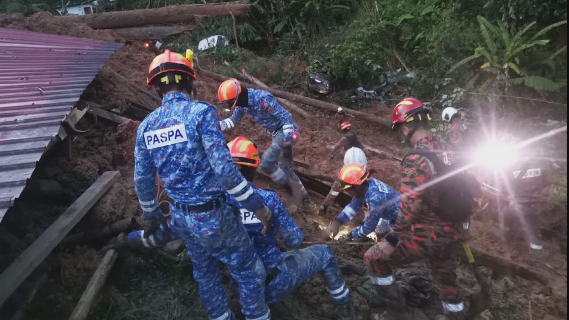 馬來西亞雲頂山泥傾瀉　最少八死