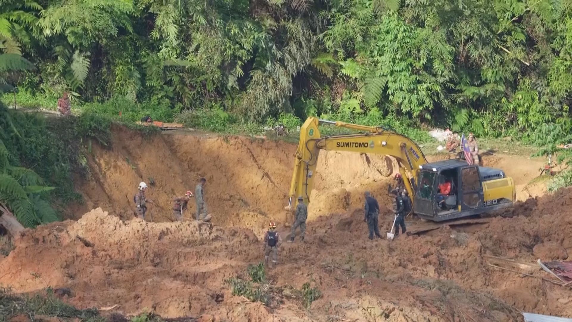 馬來西亞營地山泥傾瀉增至24死　當局初步相信暴雨釀災