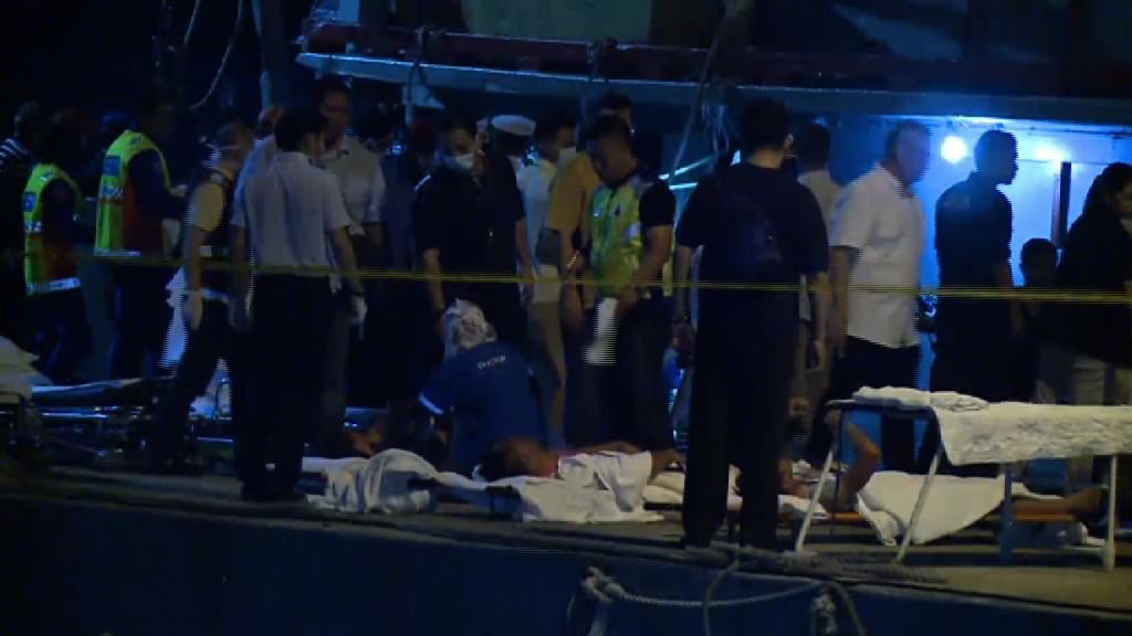 沙巴沉船當局擴大搜索失蹤6人