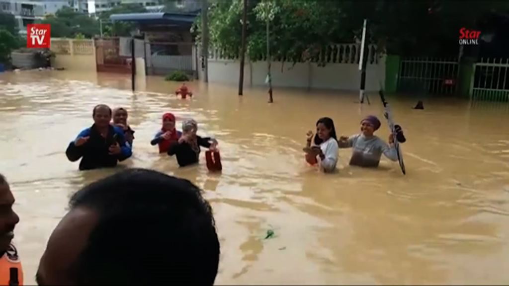 檳城暴雨成災　增至最少五人死亡