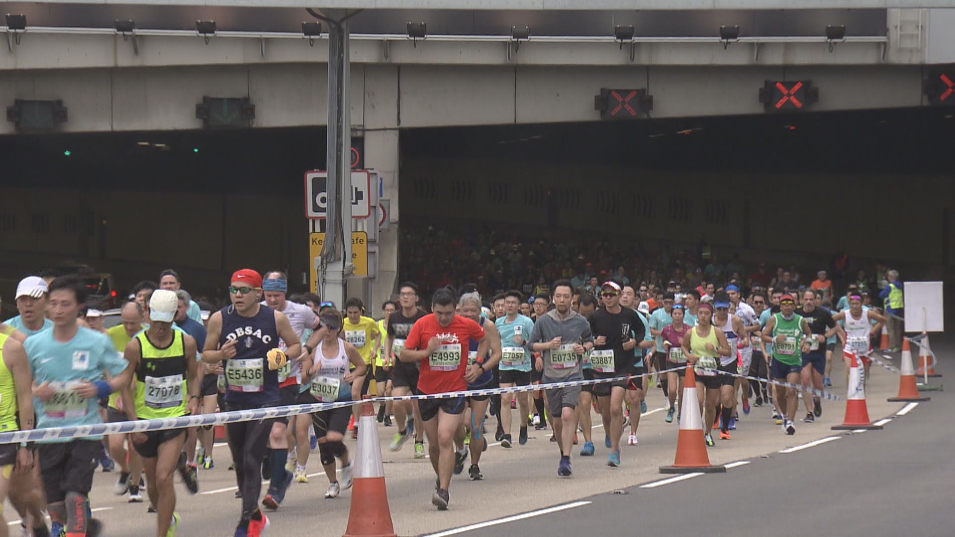 香港馬拉松明天舉行　多區今晚起分階段封路