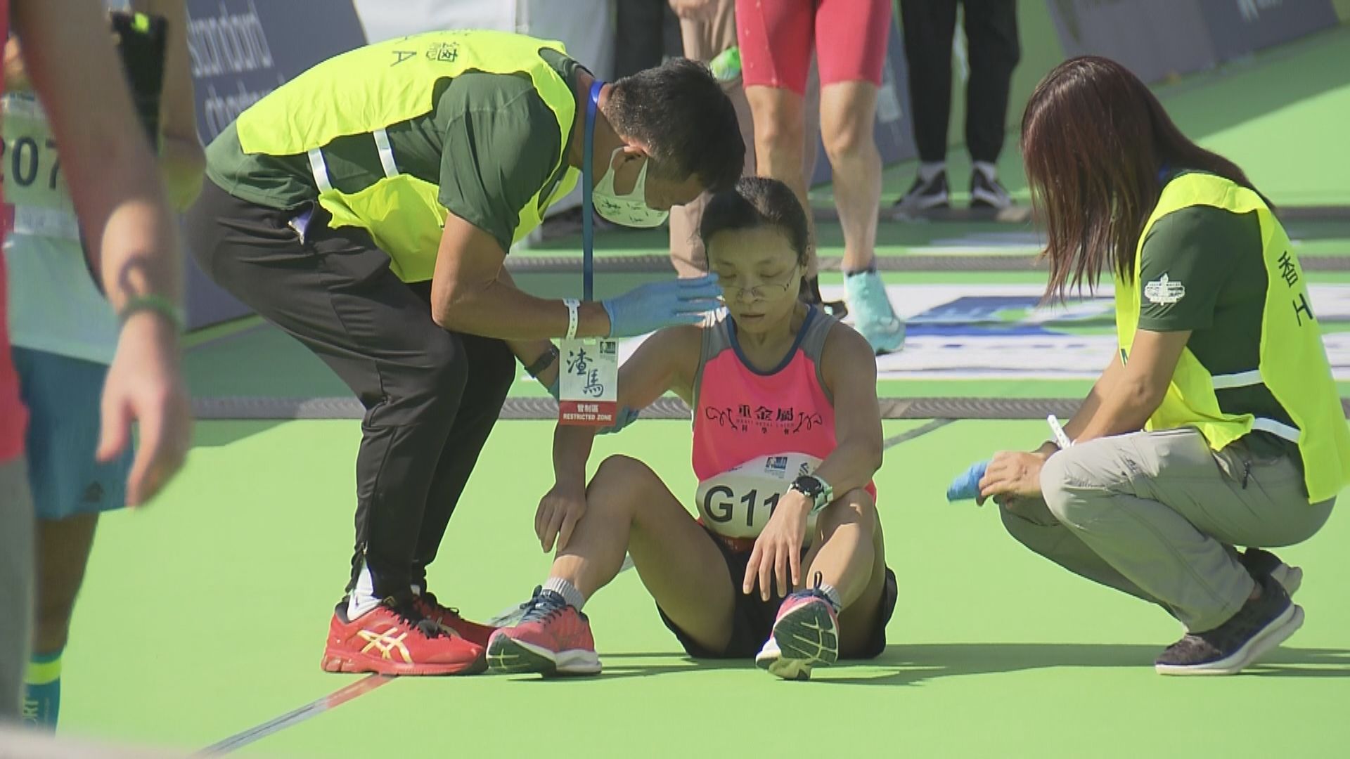 香港馬拉松賽事期間9人不適送院