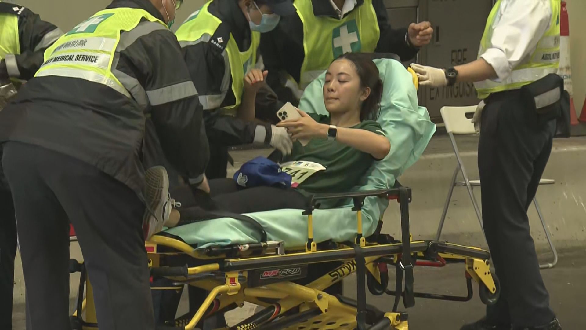 八名馬拉松跑手送院　全部情況穩定