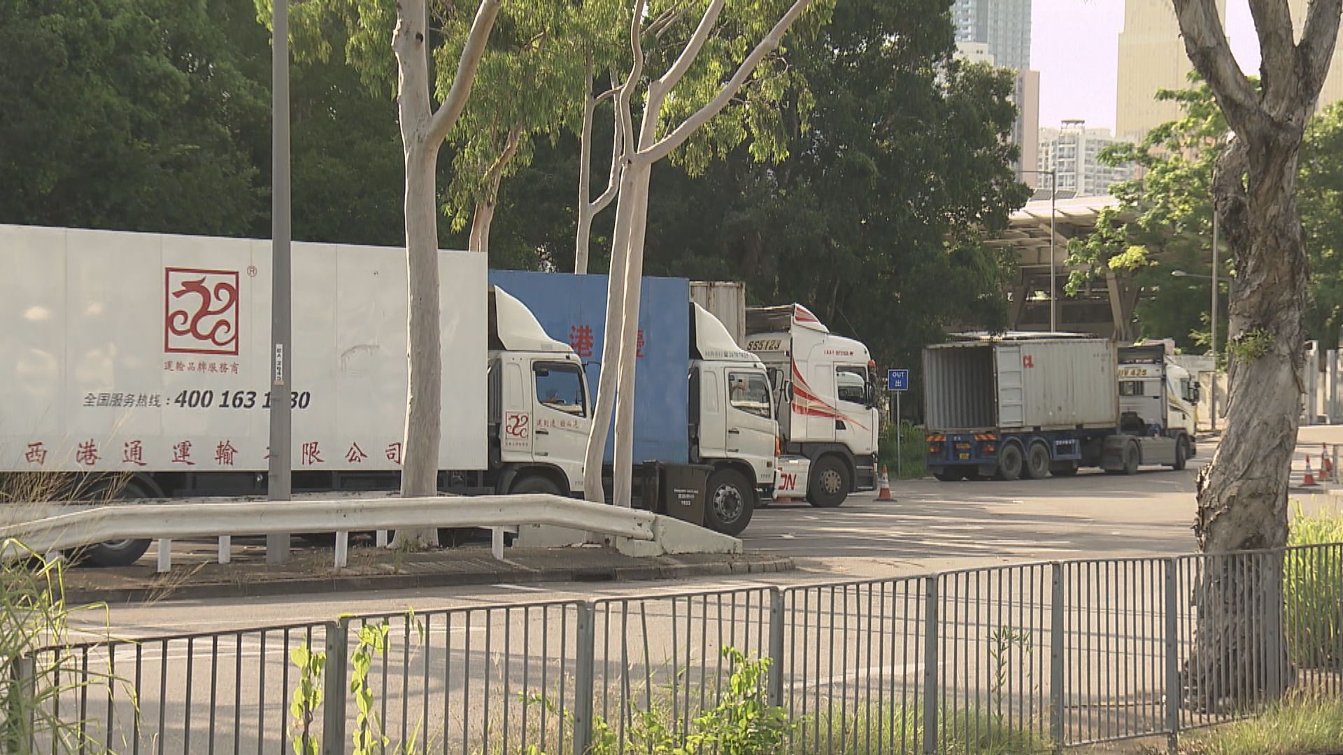 跨境貨櫃車司機懷疑確診影響貨運　內地入口菜價急升