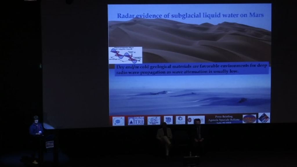 科學家在火星發現地下液態水湖 