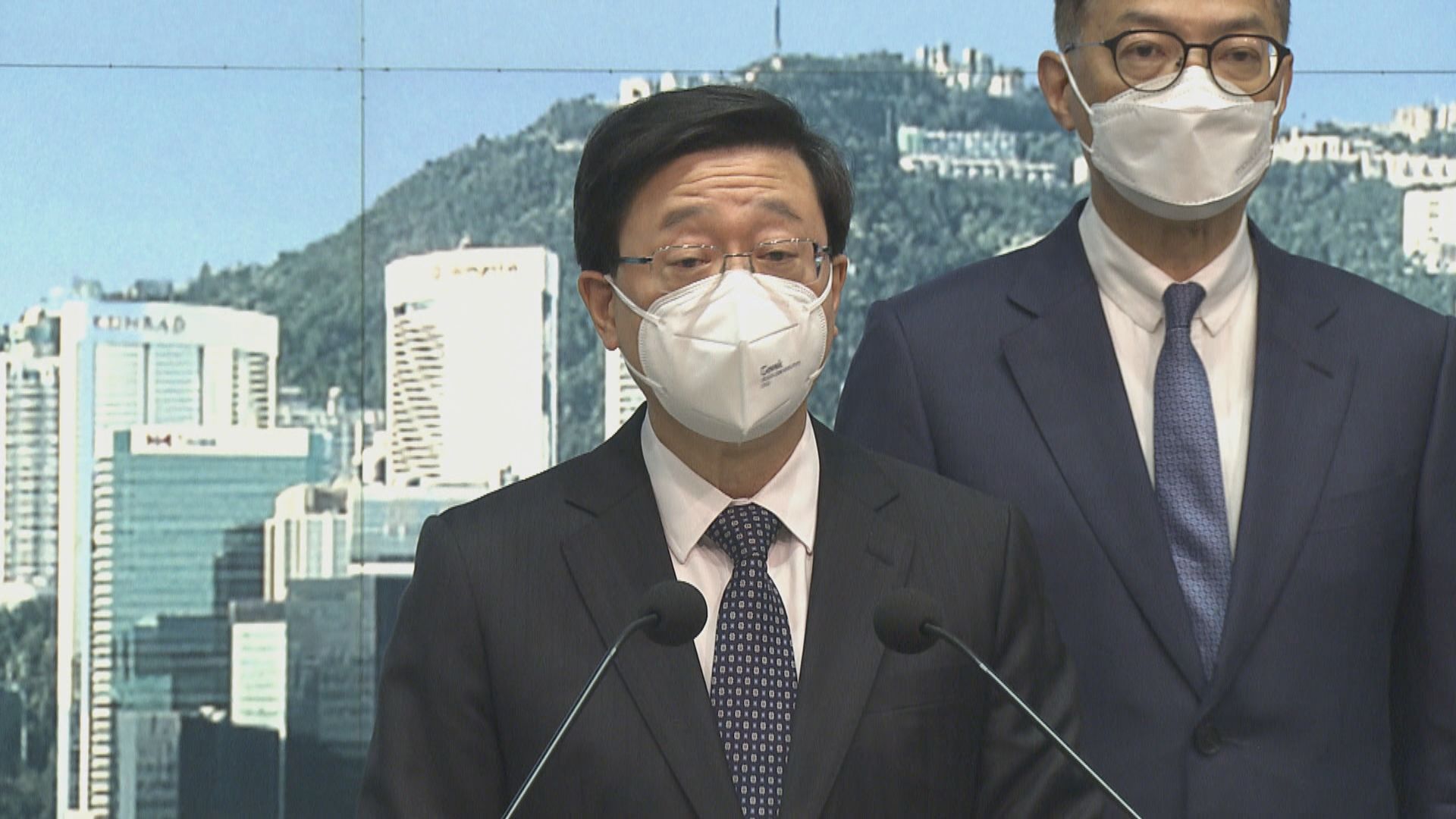 李家超︰蒙面法和口罩令是兩回事　現階段不處理