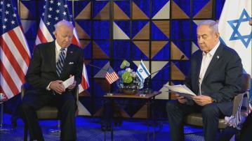 拜登與內塔尼亞胡通話討論中東局勢